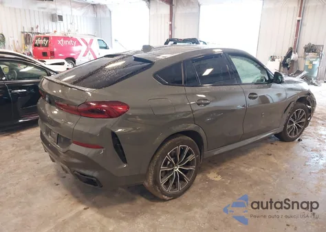 2022 BMW X6 xDrive40I z USA, uszkodzony, nr VIN 5UXCY6C07N9M83976